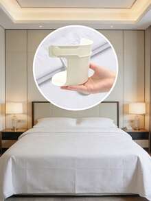 4pcs Mattress Anti-Slip Fixers, Damage Free Bed Sheet Clips, No-Nail Anti-Slip Bed Sheet Fasteners, Home Sofa Cushion Anti-Slip Gadget - Multicolor - View 10