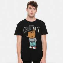 Camiseta "I'm Just A Relaxed Type", Tallas para Hombre y Mujer (CHG-10782) - Negro - Ver 1