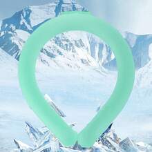 18℃ Cooling Neck Ring, Adult Reusable Ice Neck Cooler, Summer Heat Relief Neck Ice Pack, Silicone Cold Neck Collar - Multicolor - View 8