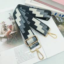 Hot-Selling Wavy Contrast Color 3.8CM Bag Shoulder Strap, Adjustable - Multicolor - View 4