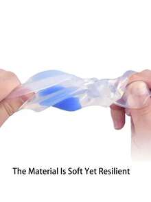 Heel Pain Relief Pads Fit Soft Silicone Insoles Men And Women Heel Cup Plantar Insole At Gym For Women High Heels Pumps And Sneakers Shoes For Daily Outdoor Sport Travel Household Office School Essential Accessory Foot Care Tool - Multicolor - View 8