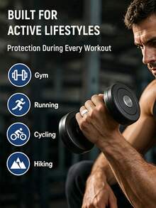 10pcs Silicone Anti-Scratch Soft Ring Protective Covers, Lightweight Daily & Fitness Protection, Scratch-Resistant, Soft Silicone Material, Suitable For Sports Wear - Multiple Styles - View 9