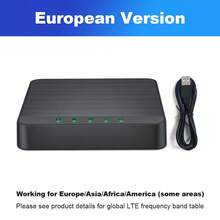 DBIT Mini Box 4G Lte Router Wifi SIM Card Modem 4G Car Wifi Amplifie Support 5V USB Power Supply And 30 Device Connections - Black - View 10