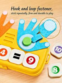 Children's Early Education Finger Smart Toys Teaching Aids. Children's Mathematics Palm Teaching Aids Toys For Addition And Subtraction Math Games. - Multicolor - View 4