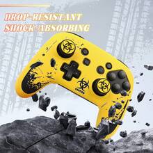 深紅生物危害污染警告 NS Switch Pro 控制器貼皮，RALAN 1 控制器貼皮+2 個客製化搖桿帽 - 查看 8