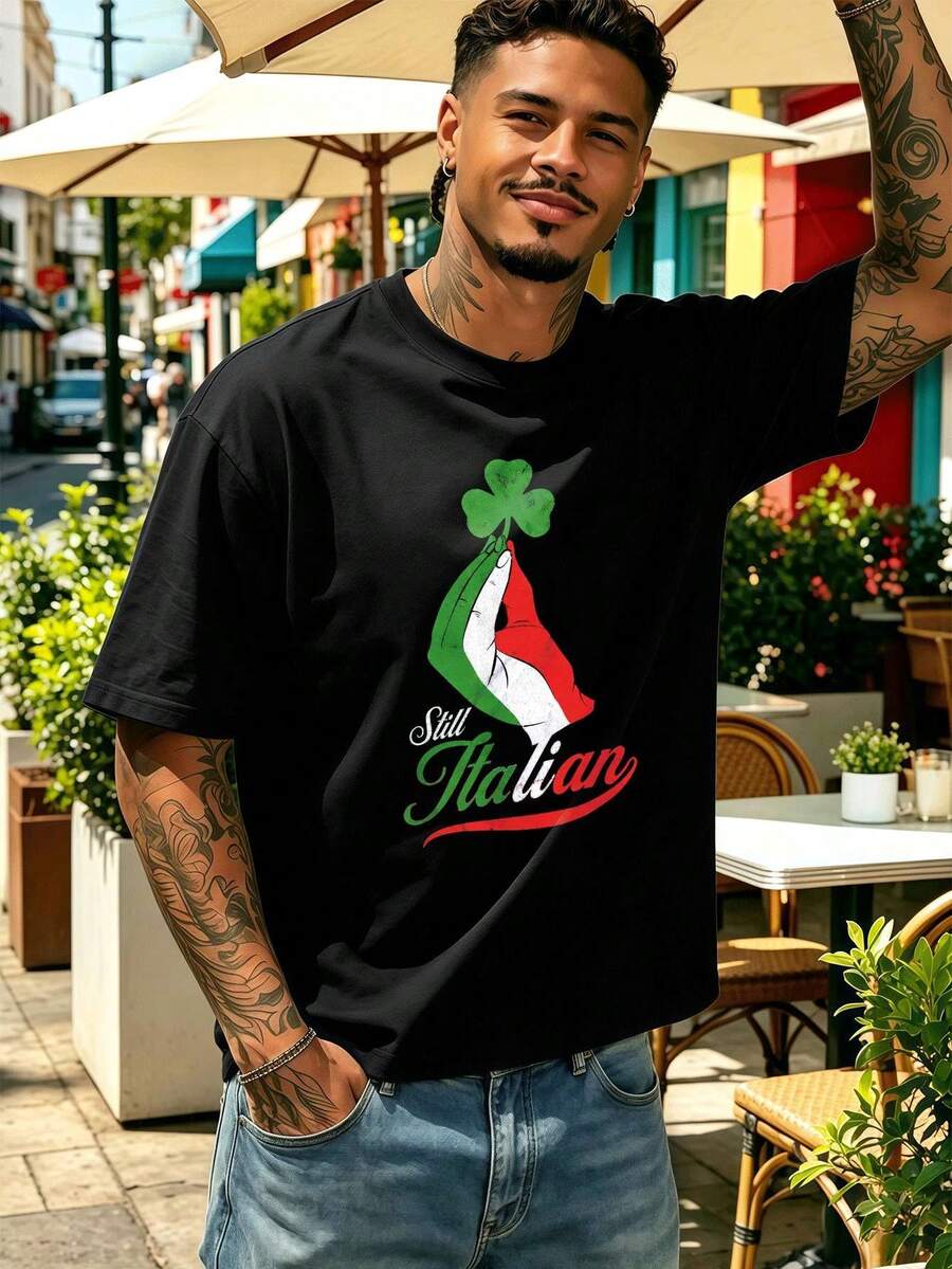 T-shirts för män - Svart - Visa 1