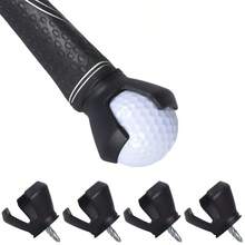 1pc Golf Ball Retriever, Portable 3-Prong Ball Picker, Plastic Ball Picker For Golf Course And Practice Range - Multicolor - View 3