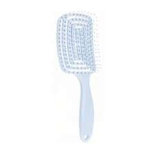 Massage Comb For Detangling And Volumizing Hair, Hair Massage Comb With Hollow Design, Styling Tools For Real Hair Wigs - Blue - View 1