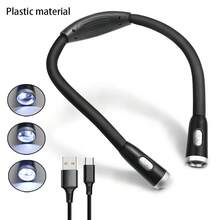 2pcs LED Neck Light White Light Reading Lights Soft Portable Headband Hanging Light Night Running Light For Work Or Outdoor - white light - View 14