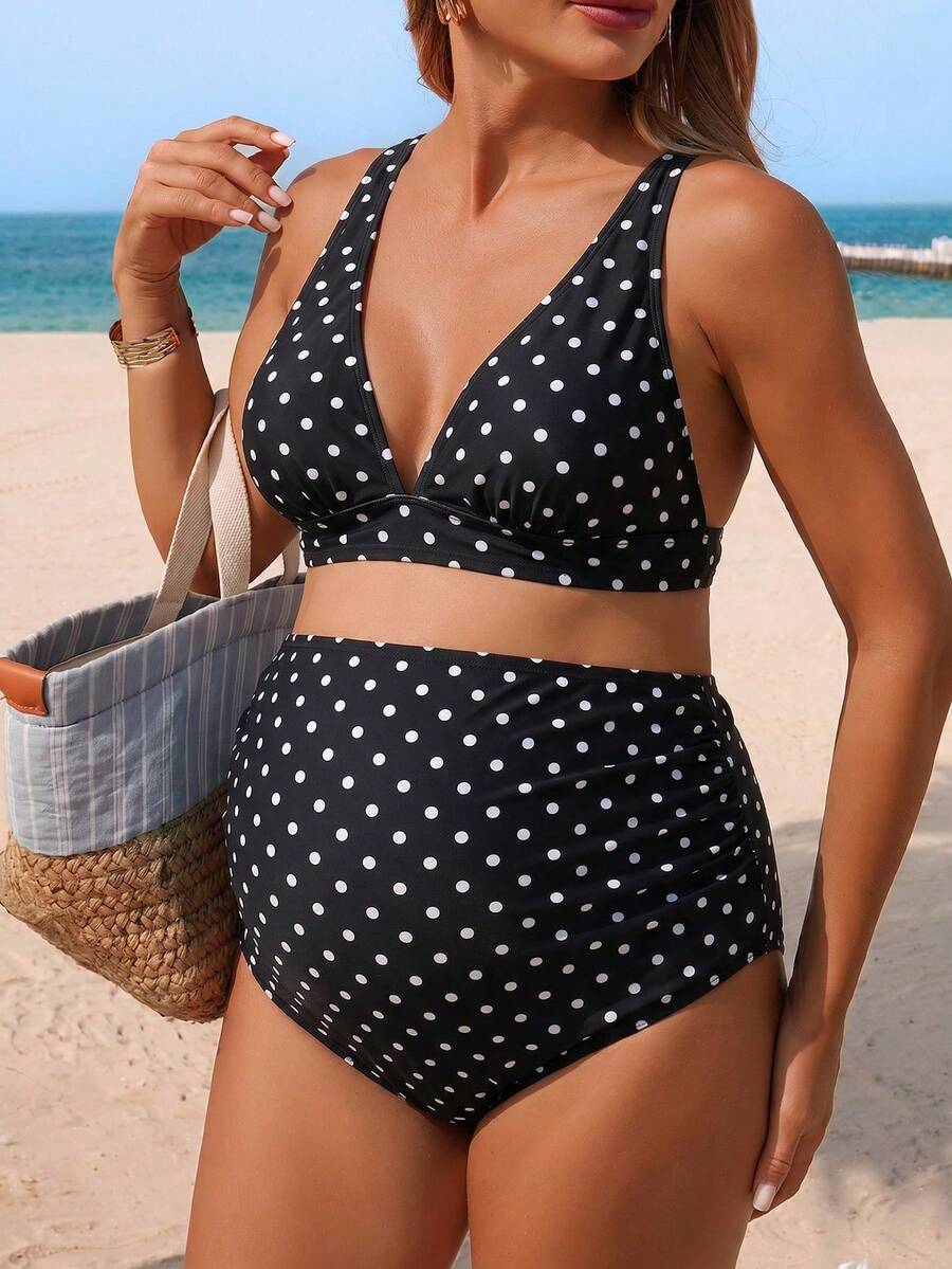 Women Plus Size Sports Dresses - Multicolor - View 1