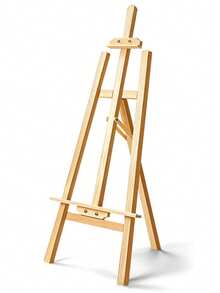 1pc Easel, Triangle Bracket With Strong Load-Bearing Capacity And No Wobble, Height And Tilt Angle Adjustable, Multiple Sizes Available, Suitable For Students, Art Studios And Home Use - A - View 7