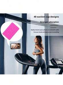 Silicone Single-Sided Suction Cup With Adhesive Backing, Multi-Function Phone Suction Cup, Can Be Attached To Walls, Desktops, Glass, Can Be Used As Phone Holder, Tablet Extension Bracket, Suitable For Car, Leisure, Office - Multiple Styles - View 5
