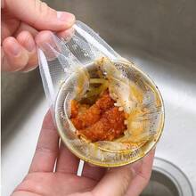 9入拋棄式廚房水槽排水濾網袋，便攜式水槽濾渣網袋，細網食物殘渣收集袋，廚房水槽殘渣垃圾收集袋，家用清潔廚房小工具 - A - 查看 6