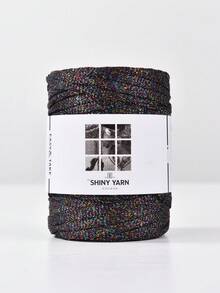 6mm Shiny Metallic Yarn, Sequin Knitted Thread, Suitable For DIY Knitted Plant Hanging Baskets, Crochet Bags, Holiday Decorations - Multicolor - View 9