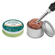 35g/100g Lead-Free Soldering Flux, Rosin Soldering Flux, Metalwork Repair Soldering Paste, Soldering Tin, Soldering Oil, Soldering Flux - Green - View 19