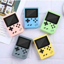 馬卡龍迷你 400 合 1 手持遊戲機 大螢幕復古經典遊戲機 1020 mAh 大容量電池 即插即玩 便攜式遊戲機 1 台（1 人/2 人玩家） - 查看 2