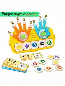 Children's Early Education Finger Smart Toys Teaching Aids. Children's Mathematics Palm Teaching Aids Toys For Addition And Subtraction Math Games. - Multicolor - View 7
