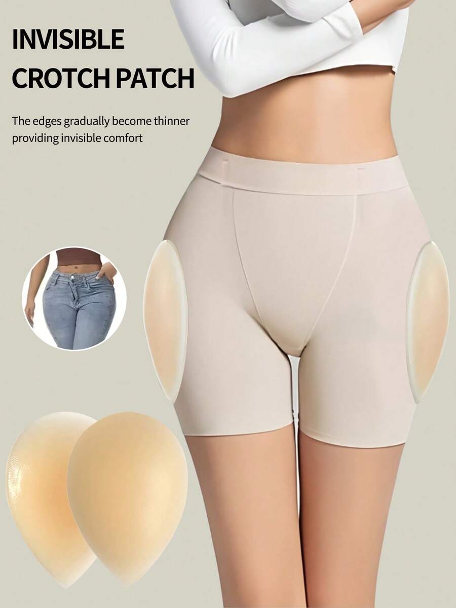 Silicone Butt Pads, Shaping Accessory, Create Voluptuous Buttocks - Shaping Underwear For Women And Crossdressers, Suitable For Daily Wear And Special Occasions - Multicolor - View 1
