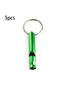 5 buah Peluit Mini Paduan Aluminium Berwarna-warni untuk Bertahan Hidup, Suara Keras dan Jernih, Cocok untuk Pelatih, Wasit, Berkemah, Pelatihan Anjing, dan Bertahan Hidup di Alam Terbuka - MultiWarna - View 17