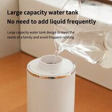 [Dispenser Sabun Otomatis Tanpa Sentuh 400ml] 1 buah Dispenser Sabun Otomatis 1200mAh, Dispenser Sabun Busa Sensor Tanpa Sentuh 400ml/14oz, Dapat Diisi Ulang USB, Dispenser Sabun Cair Busa Otomatis Tanpa Sentuh, Cocok Untuk Kamar Mandi Dan Dapur - View 4