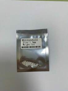 100% 小莫桑石 白色 D 色圓形切割莫桑石散石，適用於珠寶製作（數量有誤，請參考重量 1ct） - 白色 - 查看 29