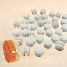 20/30/50/60/80/90Pcs Plastic I-Shaped Buckles, Adjustable Double-Head Buckles, Elastic Cord Storage Clamps, Button Strap Adjustment Buckles - Multicolor - View 9
