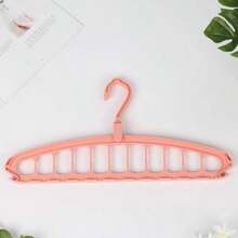 11-Hole Magic Folding Clothes Hanger Organizer, Multi-Functional Non-Slip Plastic Portable Hanging Wardrobe System, Enclosed Storage Capacity 3.2 Cubic Feet - Lightweight (1 Piece) - Multicolor - View 15