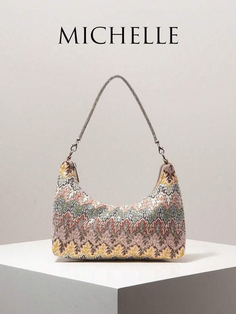 Bolso de Mujer Versátil de Moda de Verano, Bolso de Hombro y Bandolera Multiusos para Viajes Diarios - Multicolor 8 - Añade 2