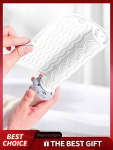 1 Alfombrilla de silicona resistente al calor talla grande vendida para herramientas de peinado (planchas, rizadores, varitas de peinado) - Protege las encimeras. - 22,7 x 11,6 cm - Ver 8