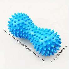 1pc Random Color Multi-Specification Peanut-Shaped Massage Ball, Specially Suitable For Adults To Relieve Stress, Colorful PVC Spiky Muscle Fascia Relaxation Ball, Foot Acupoint Massage Peanut Ball - Multicolor - View 9