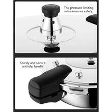Stainless Steel Pressure Cooker, 3 Liter Capacity, For Cooking Rice And Soup, Fast Cooking - View 7