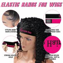 Goiple 9PCS Extra Hold Wig Installation Kit For Lace Front Wigs, Waterproof Hair Adhesive Glue For Frontals & Toupees,Remover,Tames Flyaways Hair Wax Stick,Travel Size Wig Styling Set With Elastic Band & HD Cap,Beginner-Friendly For Daily Wig Care & Styling - 38ML - 查看 8