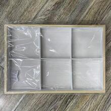 1 件 35x24 厘米珠宝托盘耳环项链手链展示架收纳盒 - 彩色 - 查看 28