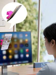 Silicone Single-Sided Suction Cup With Adhesive Backing, Multi-Function Phone Suction Cup, Can Be Attached To Walls, Desktops, Glass, Can Be Used As Phone Holder, Tablet Extension Bracket, Suitable For Car, Leisure, Office - Multiple Styles - View 3