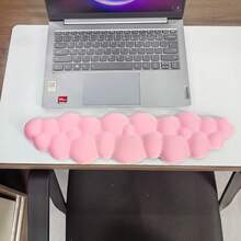 Cloud Wrist Rests & Ergonomic Mouse Pads, Cloud Keyboard Wrist Rests With Non-Slip Base, Foam Wrist Cushions For Keyboard & Mouse, Ideal For Typing, Gaming & Office Use - View 2