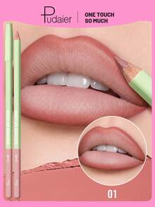 Pudaier Silky Matte Lip Liner - Long-Lasting Precise Contouring For Defined Lip Shape, Upgraded Formula, Large Capacity, Essential Makeup Tool, Perfect Gift For Women! - #01 - View 7