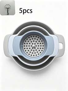 4pcs Plastic Funnel Set - Multi-Functional 4-In-1 Kitchen Funnel Kit With Strainer. Features Detachable Design And Large Pouring Opening; Perfect For Liquid Transfer And Dispensing - Essential Kitchen Tool. - View 11