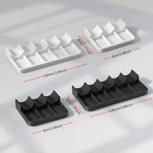 Portable Brush Holder With Front Tray Design For Easy Cleaning, Preventing Contamination Of The Desktop, Convenient To Carry, Saving Space, Suitable For Storing Watercolor And Acrylic Oil Painting Brushes, And Suitable For Brush Organizers - Multicolor - View 2