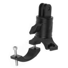 Adaptador de triple ranura de aleación de aluminio para bicicleta, soporte de conversión giratorio 360°, compatible con diámetro de tubo de 20~30mm, accesorio de cámara compatible con cámara de acción y otros equipos de fotografía - Ver 4