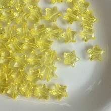 120pcs Multi-Color Transparent Five-Pointed Star Acrylic Beads, Loose Star Beads For Diy Bracelets, Necklaces, Earrings And Hair Accessories Handmade Crafts - Multicolor - View 17
