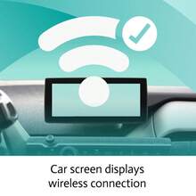 Adaptador inalámbrico CarPlay y Android Auto 2026, convertidor ultracompacto portátil, conexión automática rápida con WiFi 5GHz sin retraso, plug & play para vehículos con CarPlay original cableado, USB/USB-C, reconexión automática sin cables (negro) - A - Ver 4