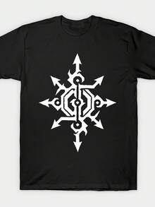 Gloryhammer Band T-Shirt. This Stylish, Loose-Fitting Men's T-Shirt Features A Bold Graphic Design, Making It Ideal For Casual Outings, Events, Or Formal Outfits. - 黑色 - 查看 1