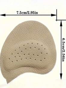 1-5 Pairs Leather High Heel Front Sole Pads, Soft Shock-Absorbing Sweat-Absorbing Non-Slip, Suitable For Summer Sandals, Self-Adhesive Invisible Front Sole Pads - View 6