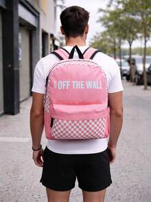VANS Casual Backpack, Multiple Designs - Pink - View 8