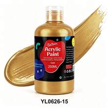 1件裝 250ml 壓克力顏料，高遮蓋力快乾配方，質地滑順且附著力強，16色可選，適用於畫布、木材與DIY手工藝，適合藝術家、學生與愛好者 - 單件 - 查看 13