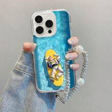 1 pieza Funda transparente magnética de acrílico, diseño único, alta apariencia, versátil, antideslizante y antigolpes con protección multifuncional, compatible con Samsung, Apple, OPPO y  XYTMCX1701 - TMCX-TM-XYTMCX1701+S008 - Ver 2