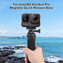 Dudukan Pelepas Cepat Magnetik PULUZ untuk Insta360 Ace / Ace Pro / X4 / X4 Air (Warna: Hitam) - View 3