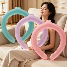 18℃ Cooling Neck Ring, Adult Reusable Ice Neck Cooler, Summer Heat Relief Neck Ice Pack, Silicone Cold Neck Collar - Multicolor - View 3