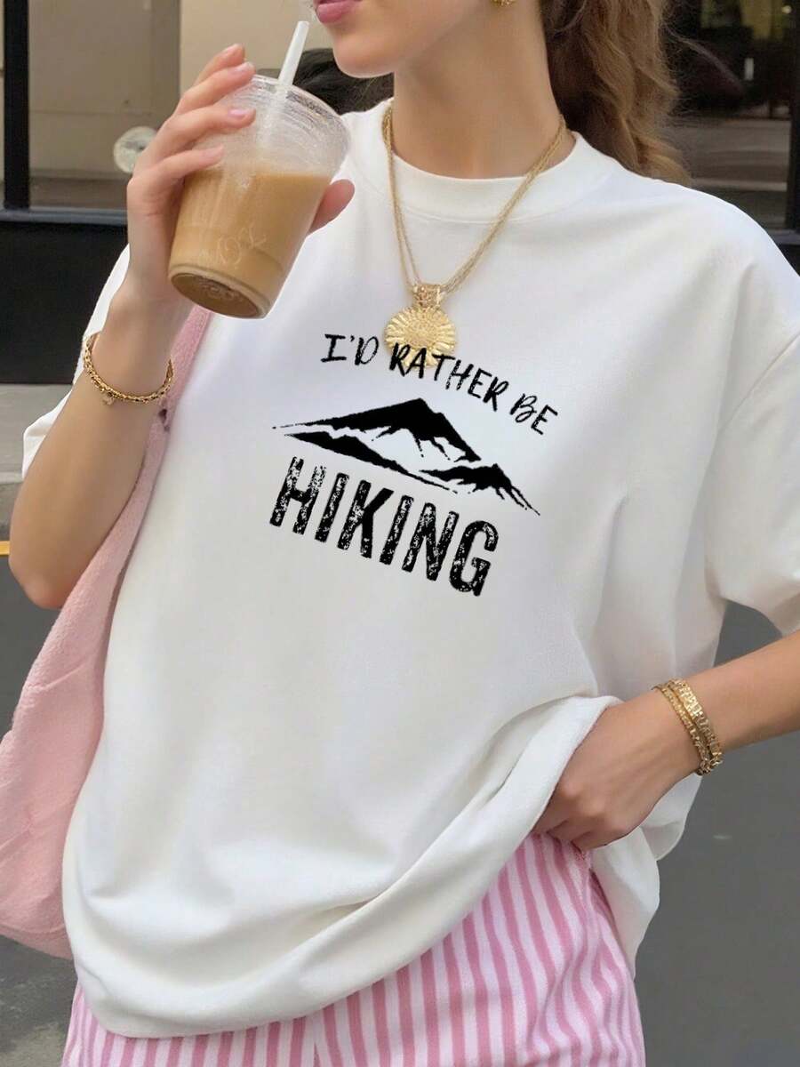 Women's Ice Cream Print T-Shirt - White 1 - View 1