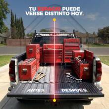 VINILMAX Piso Antiderrapante Resistente de 200 cm de Ancho x 100 cm de Largo (2x1 m) | Superficie Antideslizante con Textura Rugosa | Soporte Non Woven | Ideal para Escaleras, Pasillos, Almacenes, Gimnasios, Tapetes de Auto, Cajuelas y Más | Fácil de Cortar e Instalar - Negro - Ver 6